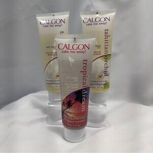 Lot of 3 Calgon "Take Me Away" Unused/New Moisturizing Body Wash